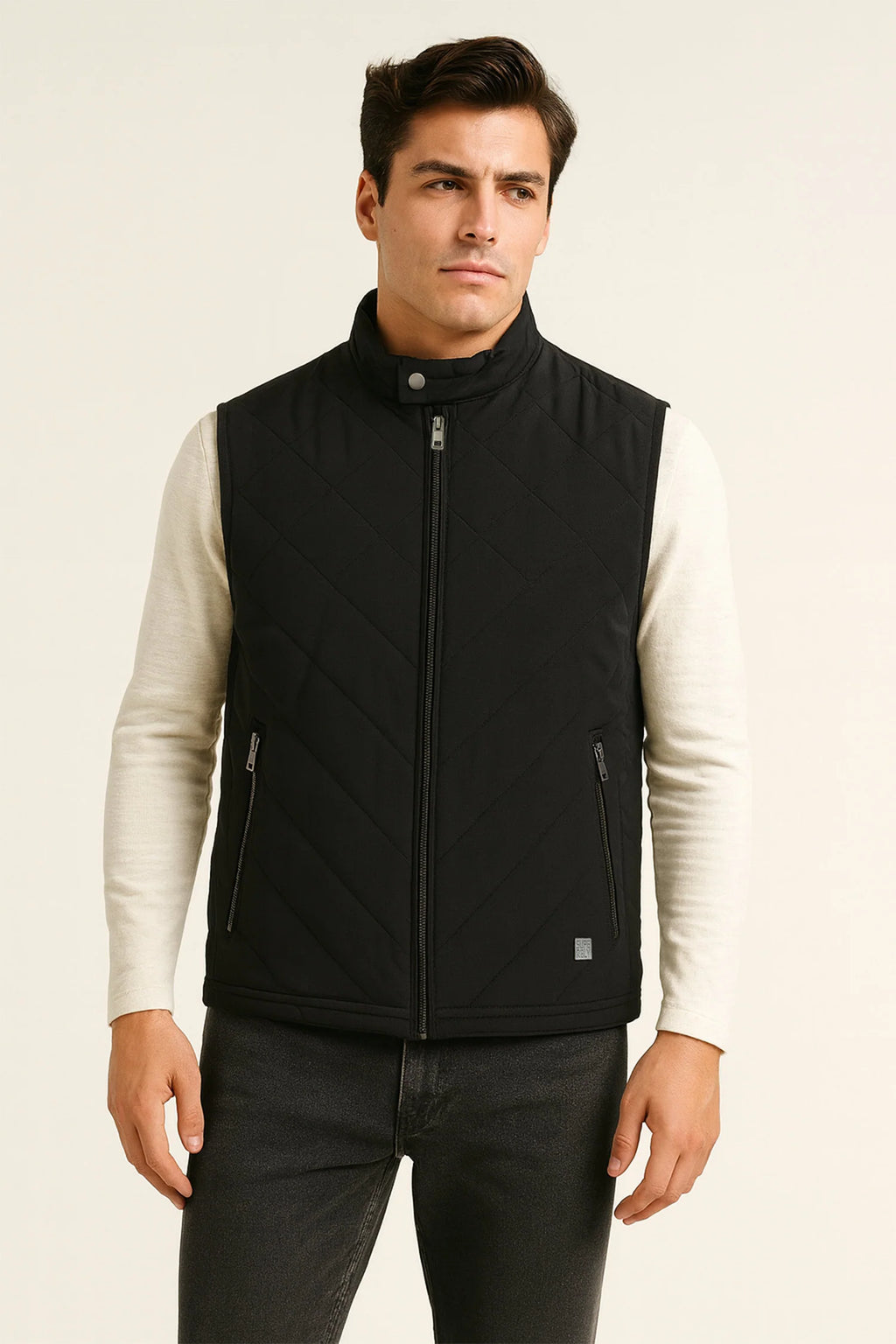 Diamond Quilted Heritage Vest Imported Men's Gilet
